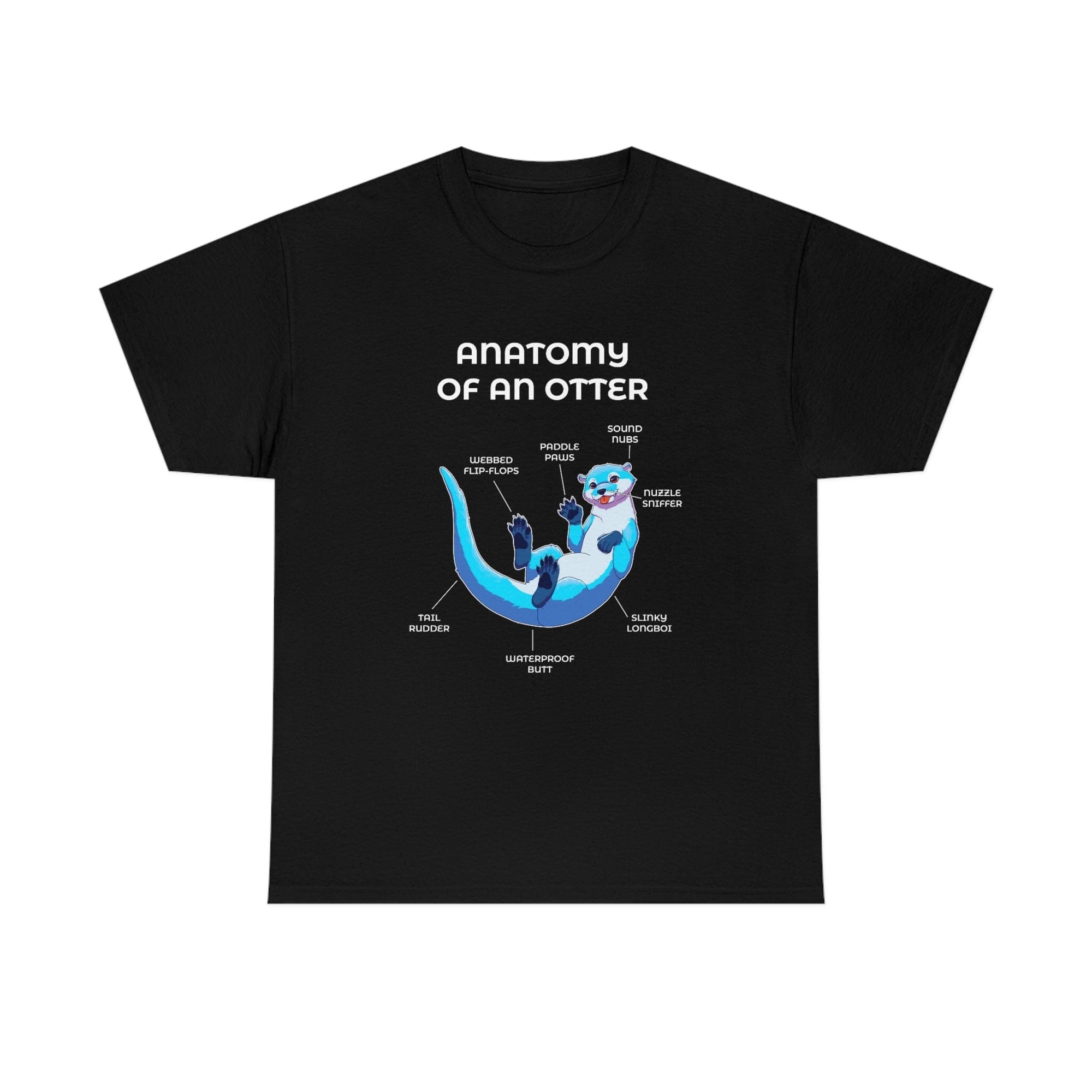 Otter Blue - T-Shirt Artworktee Black S 