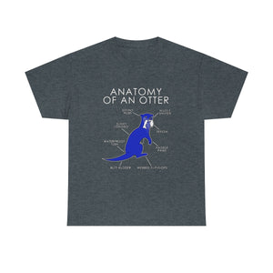 Otter Blue - T-Shirt T-Shirt Artworktee Dark Heather S 