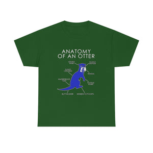 Otter Blue - T-Shirt T-Shirt Artworktee Green S 