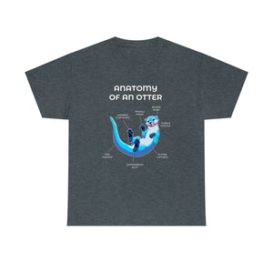 Otter Blue - T-Shirt Artworktee Dark Heather S 