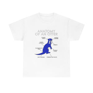 Otter Blue - T-Shirt T-Shirt Artworktee White S 