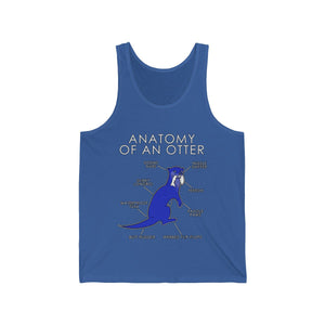 Otter Blue - Tank Top Tank Top Artworktee Royal Blue XS 