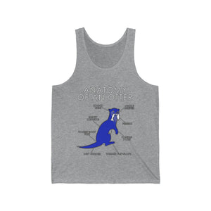 Otter Blue - Tank Top Tank Top Artworktee Heather XS 