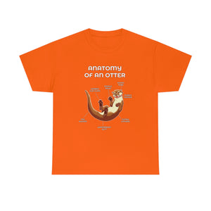 Otter Brown - T-Shirt T-Shirt Artworktee Orange S 