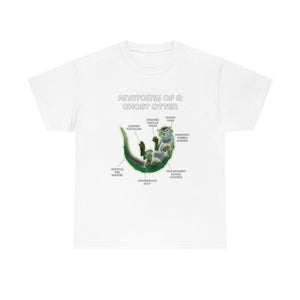 Otter Ghost - T-Shirt T-Shirt Artworktee White S 