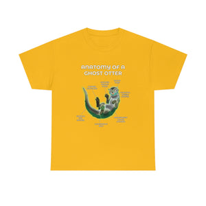 Otter Ghost - T-Shirt T-Shirt Artworktee Gold S 