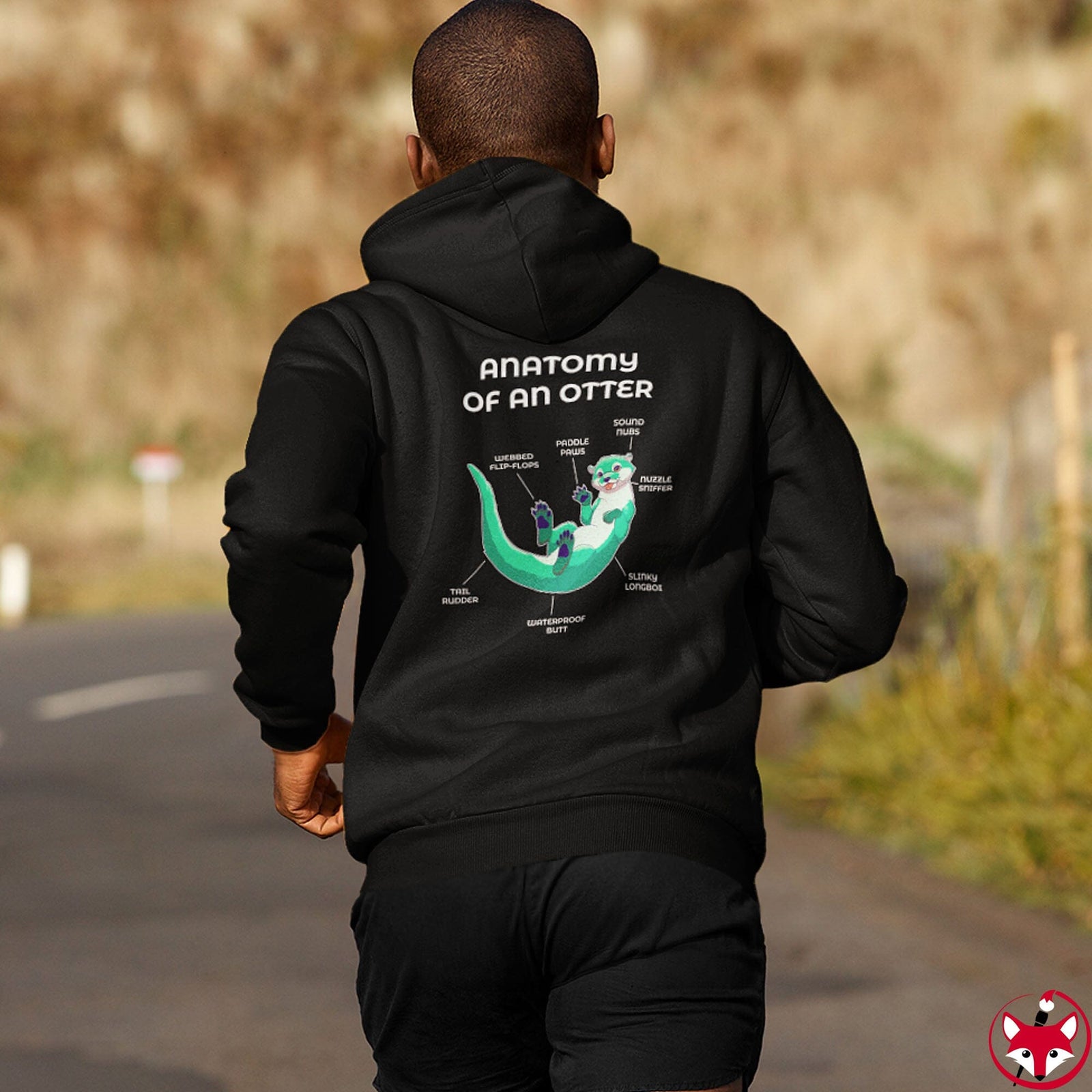 Otter Green - Hoodie Hoodie Artworktee 