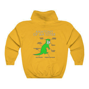 Otter Green - Hoodie Hoodie Artworktee Gold S 