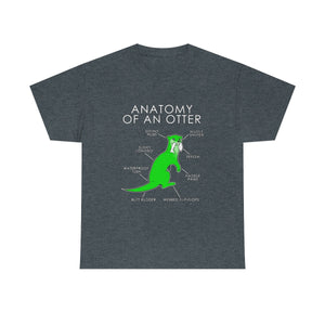 Otter Green - T-Shirt Tank Top Artworktee Dark Heather S 