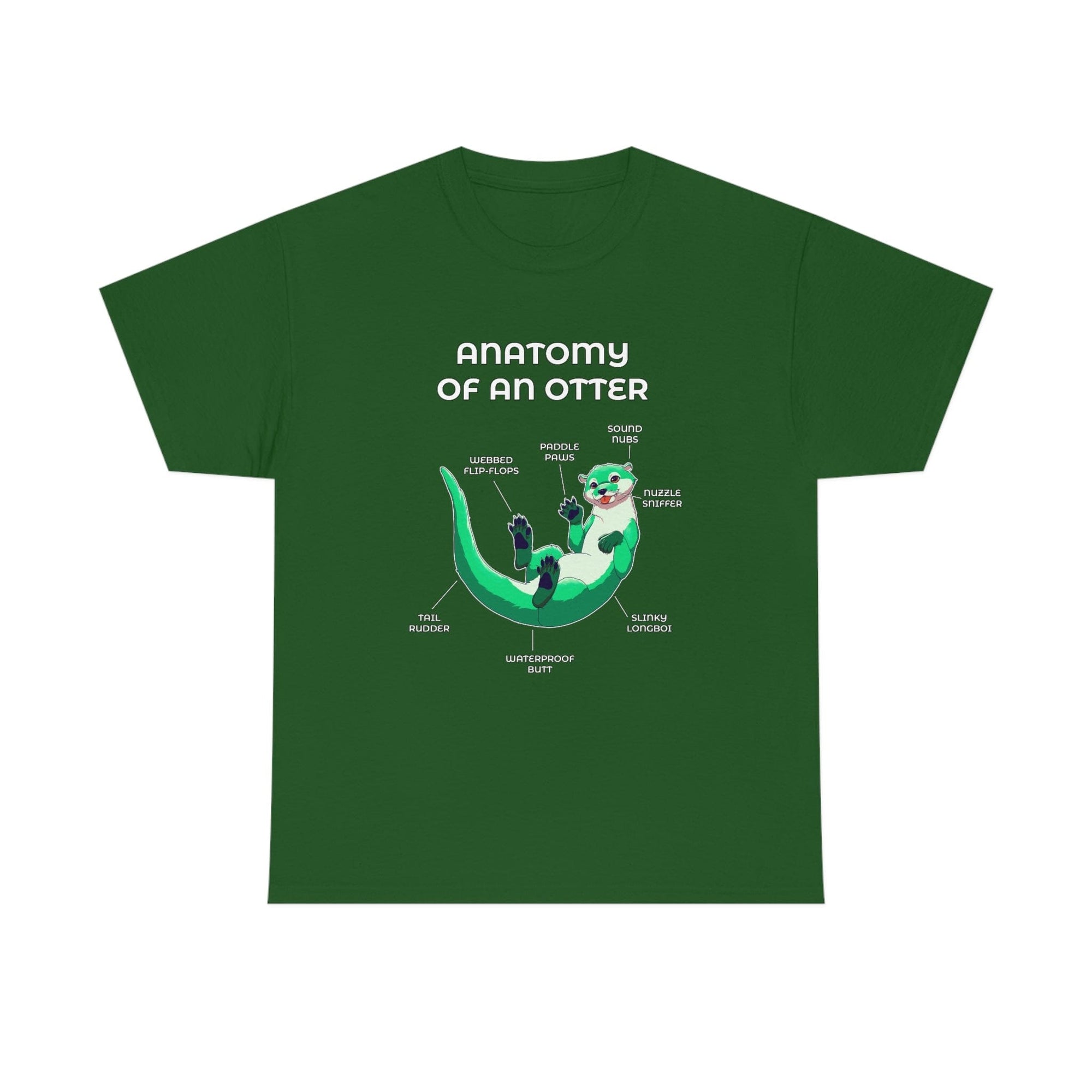 Otter Green - T-Shirt T-Shirt Artworktee Green S 