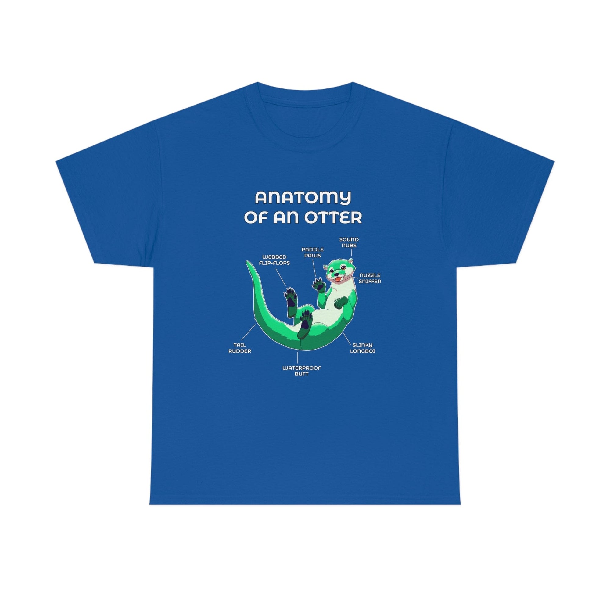 Otter Green - T-Shirt T-Shirt Artworktee Royal Blue S 