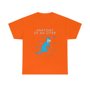 Otter Light Blue - T-Shirt T-Shirt Artworktee Orange S 