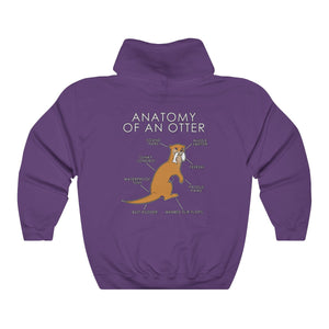 Otter Orange - Hoodie Hoodie Artworktee Purple S 