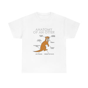 Otter Orange - T-Shirt T-Shirt Artworktee White S 