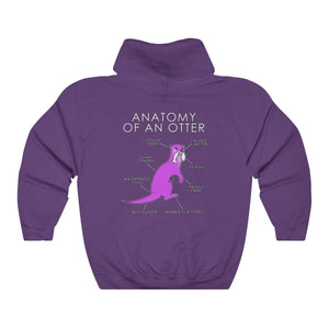 Otter Pink - Hoodie Hoodie Artworktee Purple S 