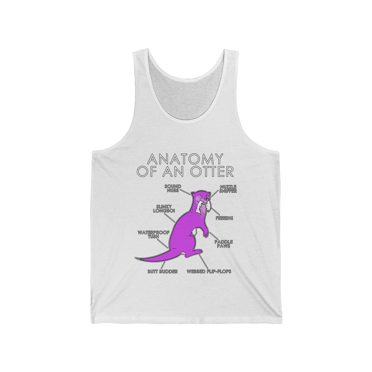 Otter Pink - Tank Top Tank Top Artworktee White XS 