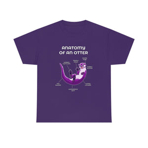 Otter Purple - T-Shirt T-Shirt Artworktee Purple S 