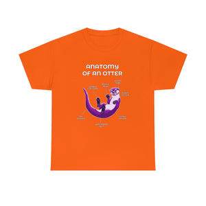 Otter Purple - T-Shirt T-Shirt Artworktee Orange S 