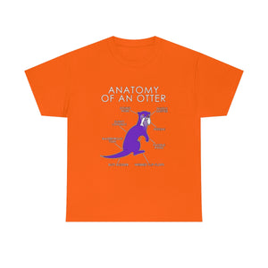 Otter Purple - T-Shirt T-Shirt Artworktee Orange S 