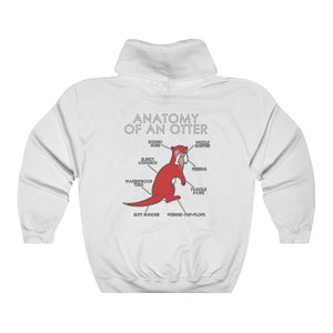 Otter Red - Hoodie Hoodie Artworktee White S 