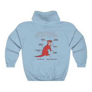 Otter Red - Hoodie Hoodie Artworktee Light Blue S 