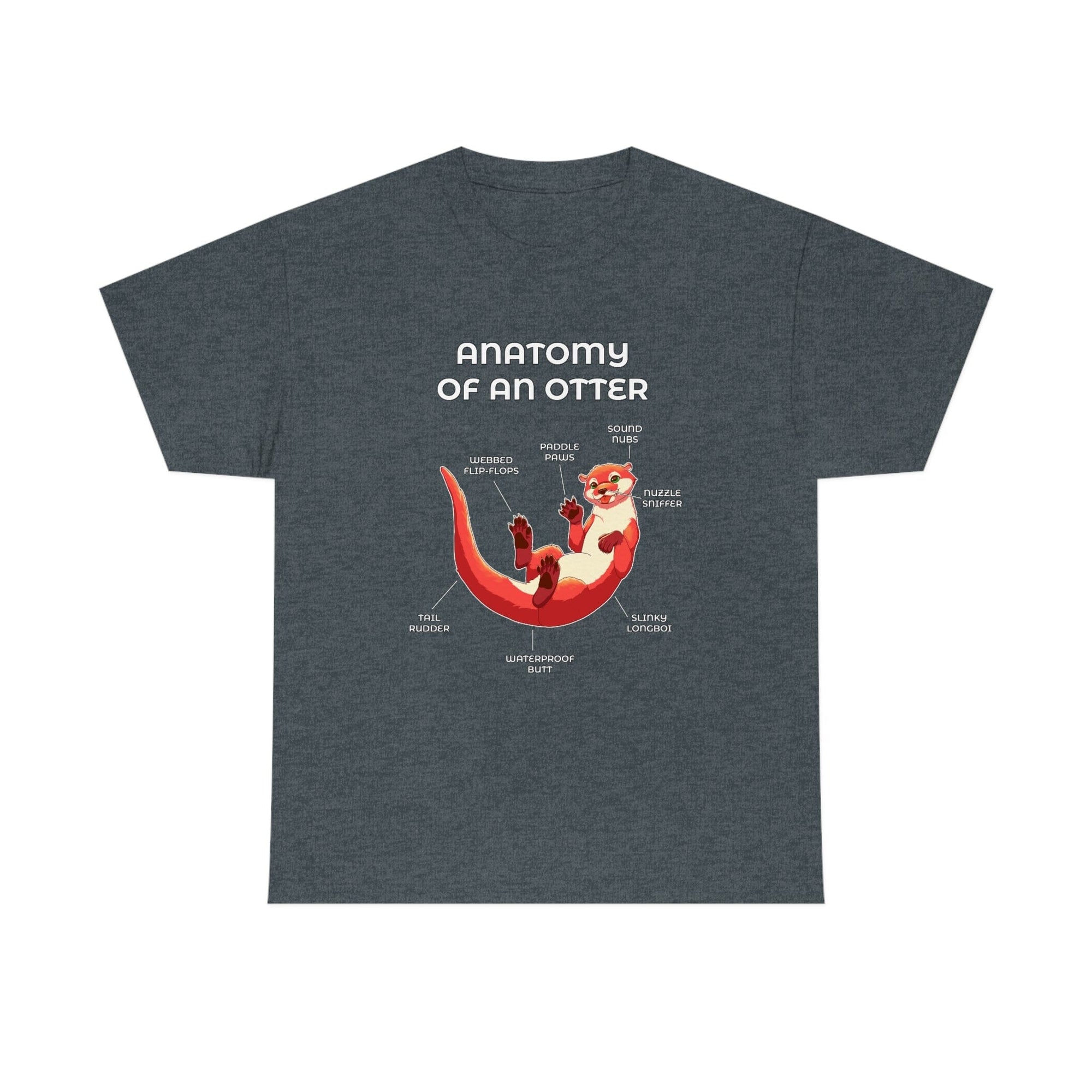 Otter Red - T-Shirt T-Shirt Artworktee Dark Heather S 