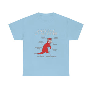 Otter Red - T-Shirt T-Shirt Artworktee Light Blue S 