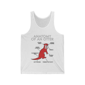 Otter Red - Tank Top Tank Top Artworktee White XS 