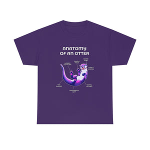 Otter Ultraviolet - T-Shirt T-Shirt Artworktee Purple S 