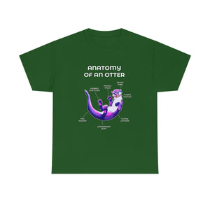Otter Ultraviolet - T-Shirt T-Shirt Artworktee Green S 