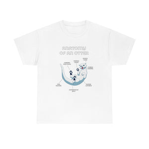Otter White - T-Shirt T-Shirt Artworktee White S 