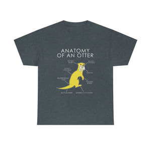Otter Yellow - T-Shirt T-Shirt Artworktee Dark Heather S 