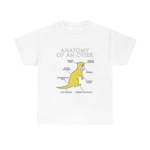 Otter Yellow - T-Shirt T-Shirt Artworktee White S 