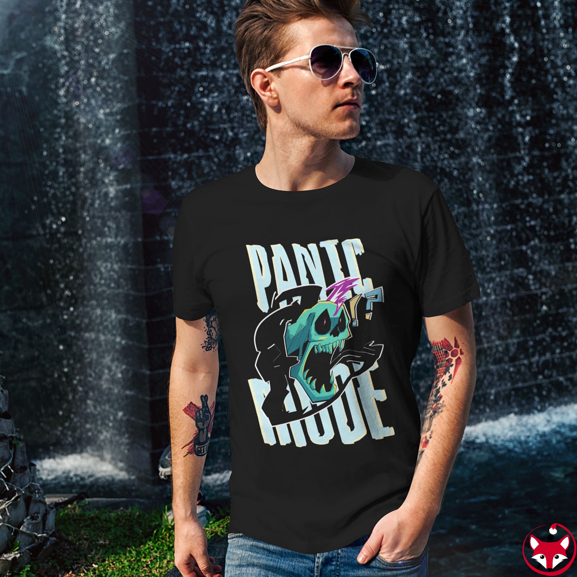 Panic Mode! - T-Shirt T-Shirt AFLT-DaveyDboi 