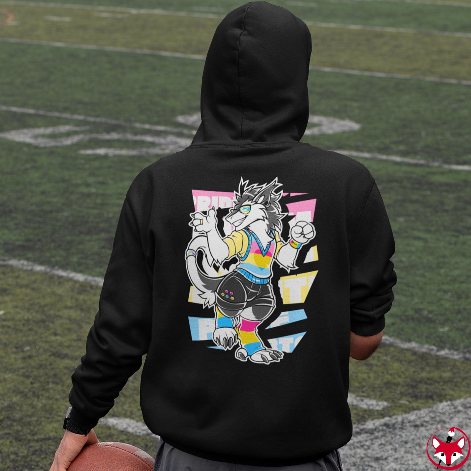 Panromantic Pride Ashton Sergal - Hoodie Hoodie Artworktee 