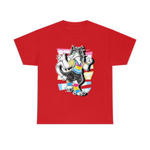 Panromantic Pride Ashton Sergal - T-Shirt T-Shirt Artworktee Red S 