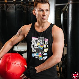 Panromantic Pride Ashton Sergal - Tank Top Tank Top Artworktee 