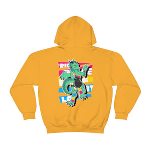 Pansexual Pride Jules Dragon - Hoodie Hoodie Artworktee Gold S 