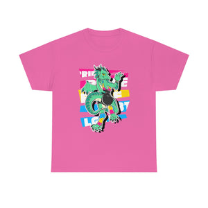 Pansexual Pride Jules Dragon - T-Shirt Hoodie Artworktee Pink S 