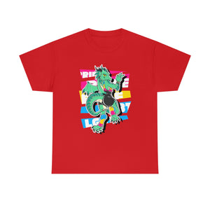 Pansexual Pride Jules Dragon - T-Shirt Hoodie Artworktee Red S 