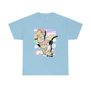 Pastel Gay Pride Echo Raptor - T-Shirt T-Shirt Artworktee Light Blue S 