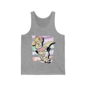 Pastel Gay Pride Echo Raptor - Tank Top Tank Top Artworktee Heather XS 