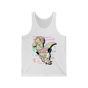 Pastel Gay Pride Echo Raptor - Tank Top Tank Top Artworktee White XS 