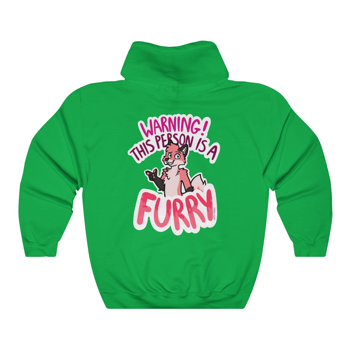 Pink Fox - Hoodie Hoodie Sammy The Tanuki Green S 