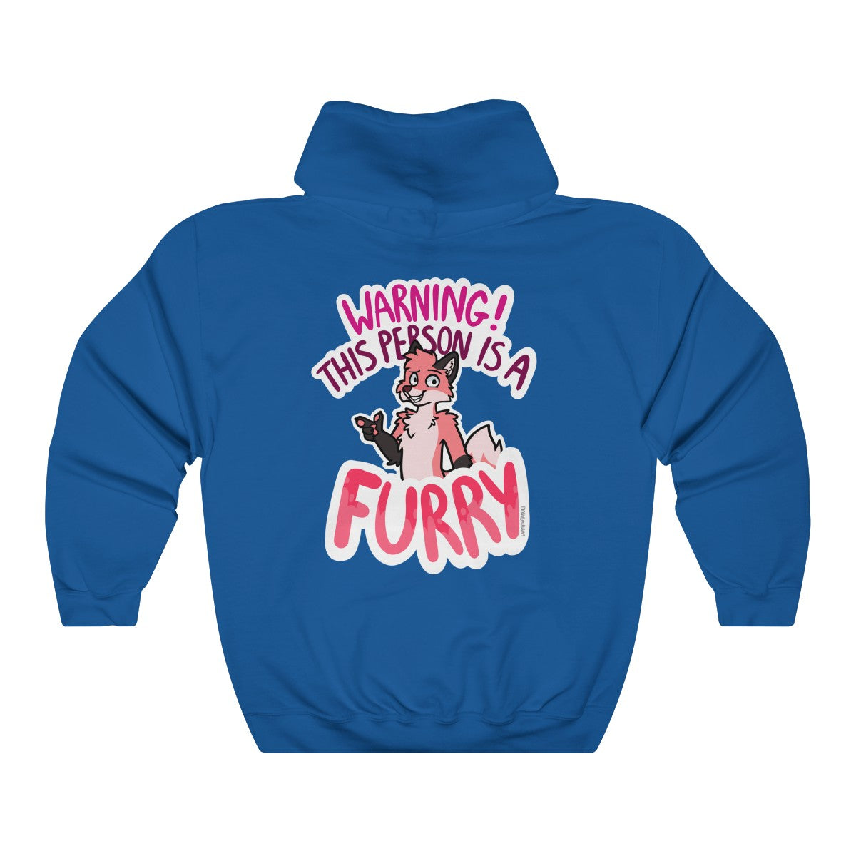 Pink Fox - Hoodie Hoodie Sammy The Tanuki Royal Blue S 