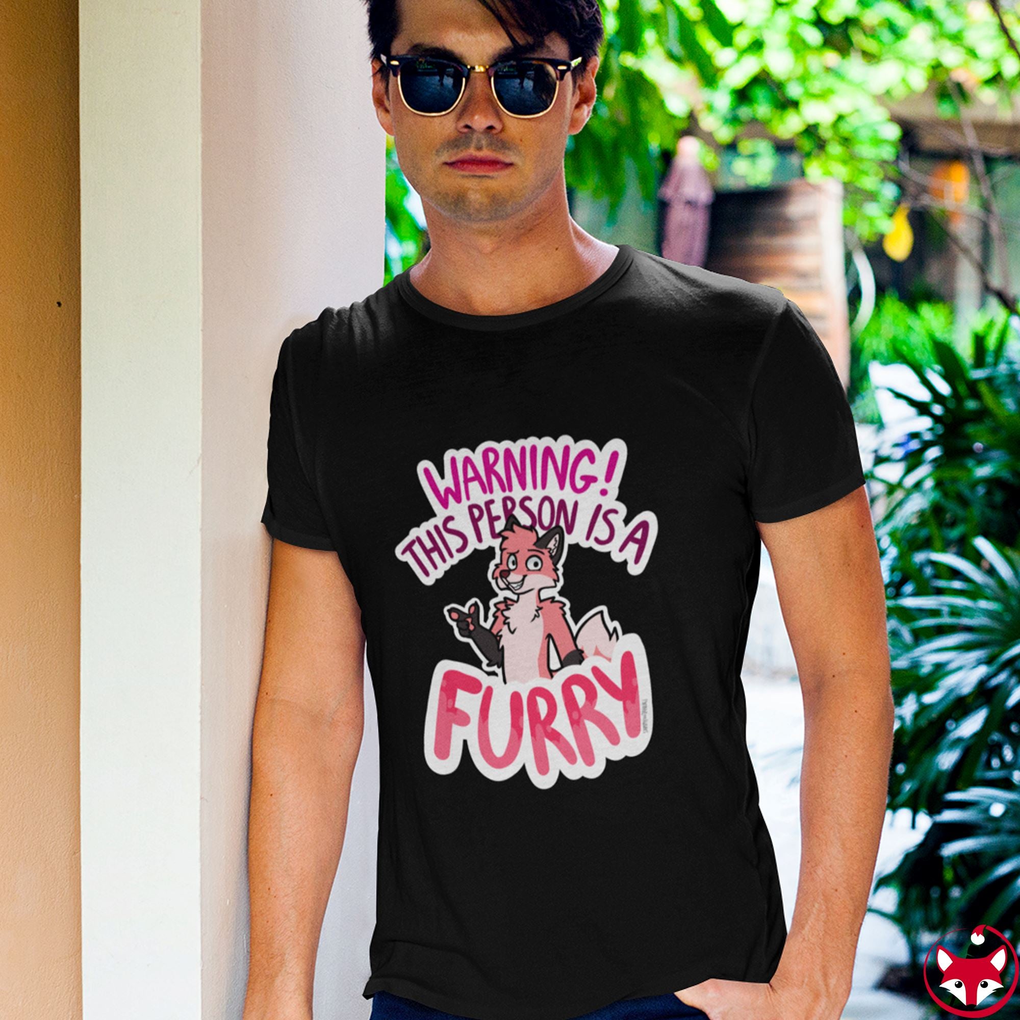 Pink Fox - T-Shirt T-Shirt Sammy The Tanuki 