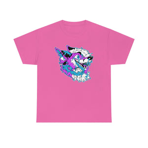 Pink and Light Blue - T-Shirt T-Shirt Artworktee Pink S 