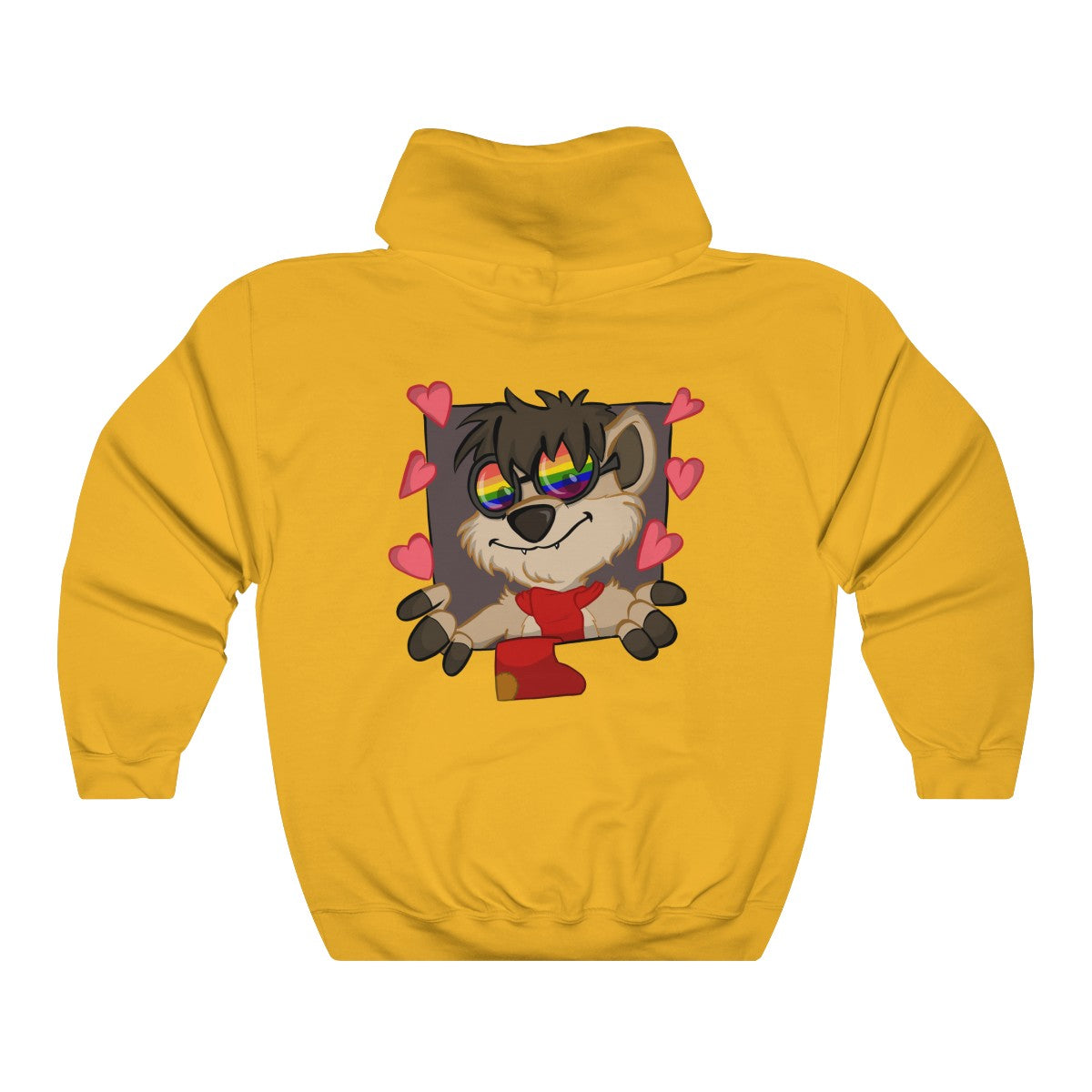 Rainbow - Hoodie Hoodie Thabo Meerkat Gold S 