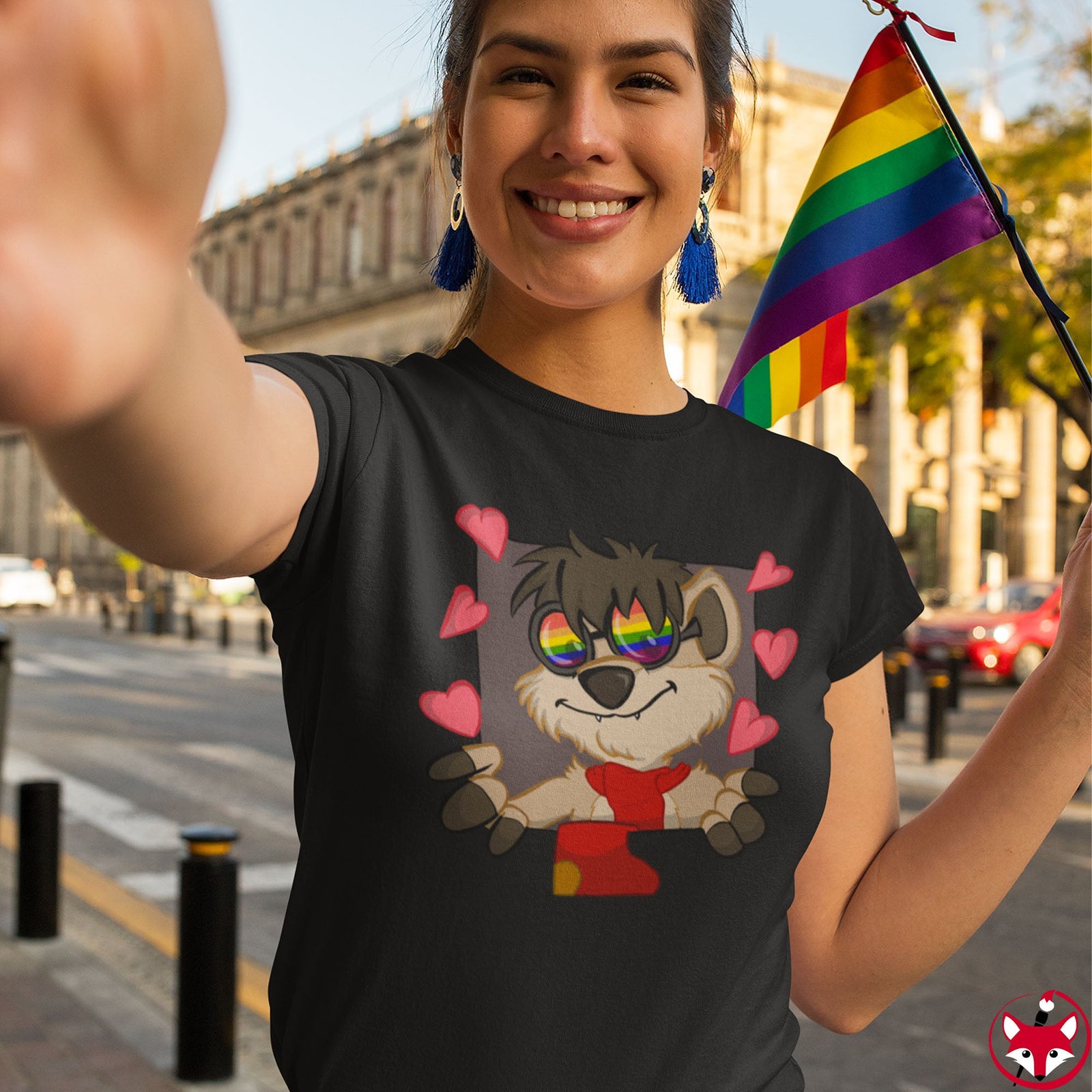 Rainbow - T-Shirt T-Shirt Thabo Meerkat 