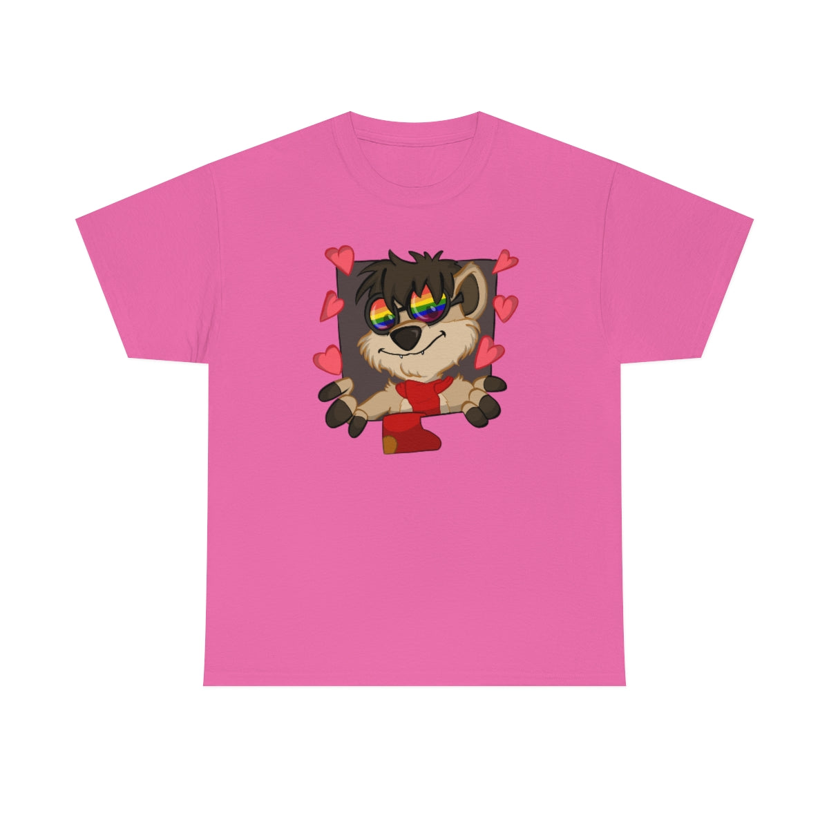 Rainbow - T-Shirt T-Shirt Thabo Meerkat Pink S 